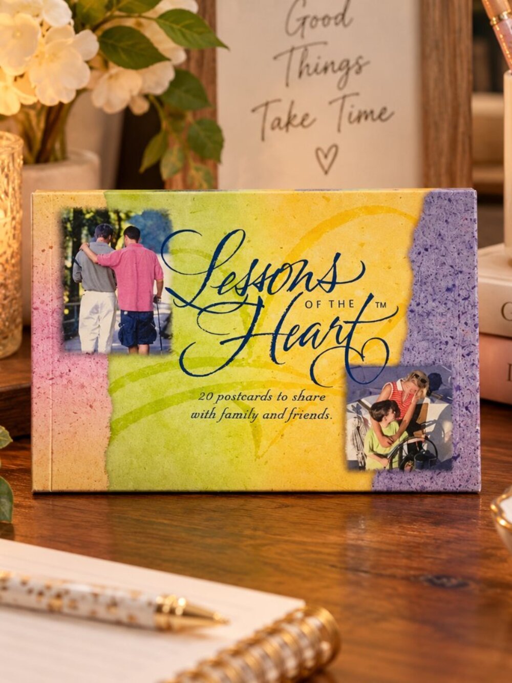 Vintage Carlton Cards Lessons of the Heart 20 Postcards Sealed NOS Inspirational
